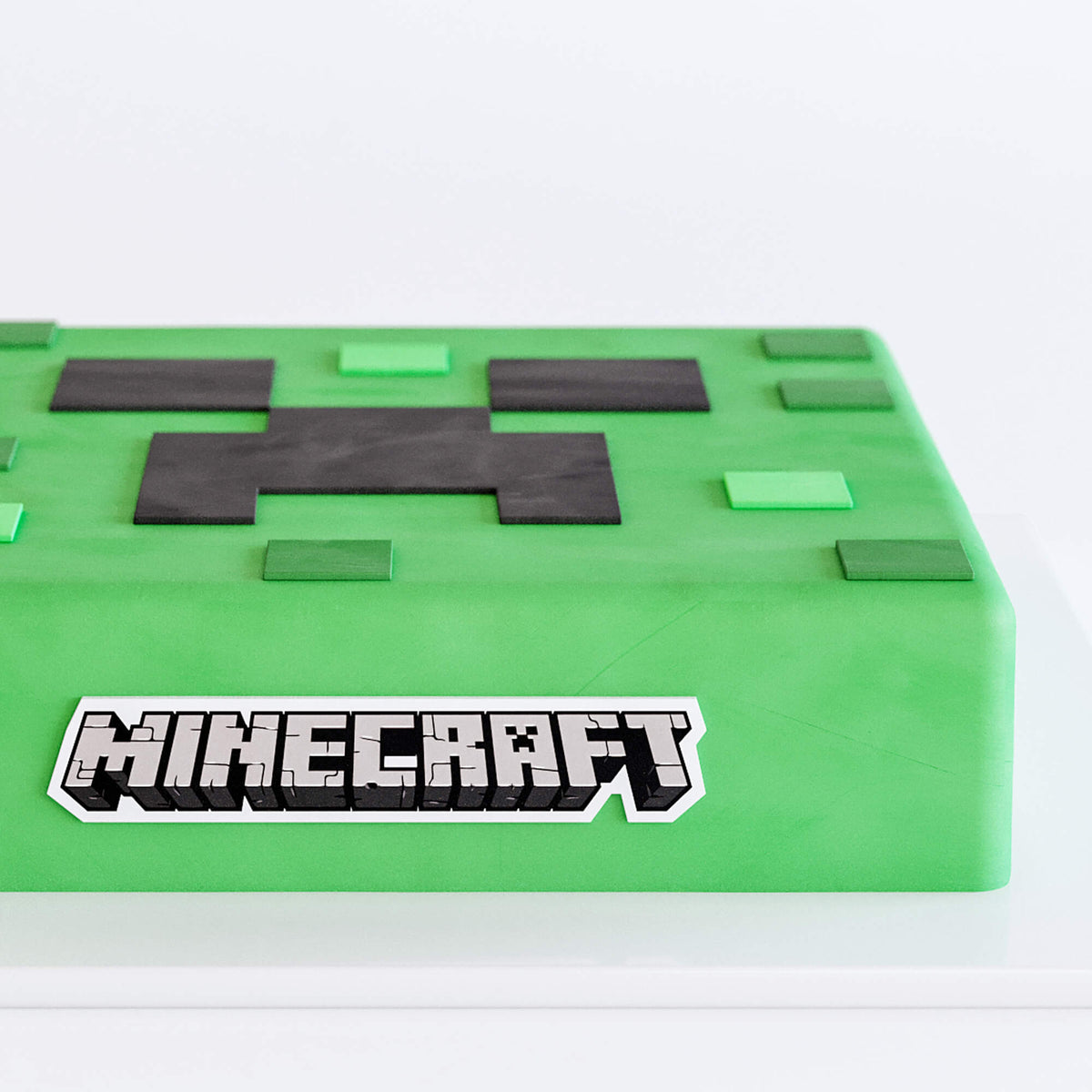 Bolo de aniversário Minecraft com pasta de açúcar – Love In a Cake